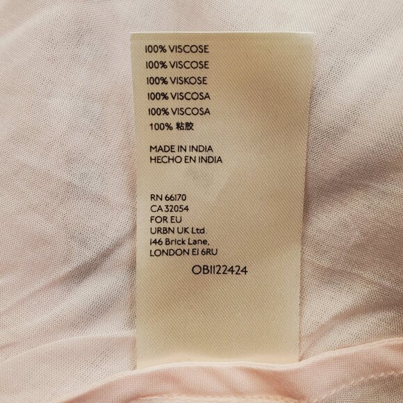 Anthropologie Maeve Midi Dress 4P Carla Yellow Geometric Midi Wrap Tie Waist - Picture 11 of 11